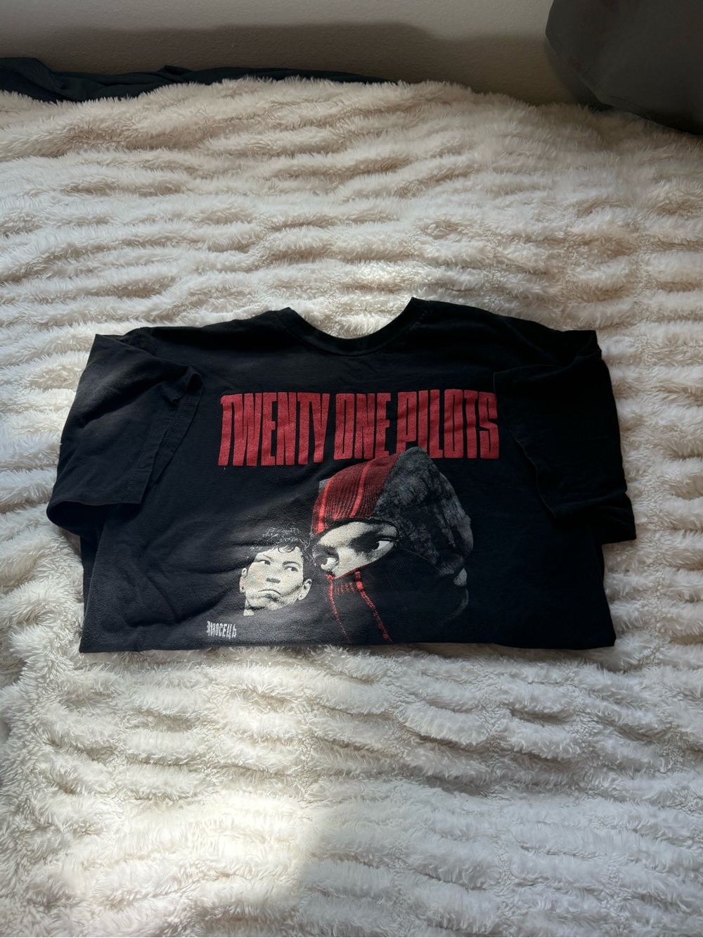 Twenty One Pilots Black Graphic Tee